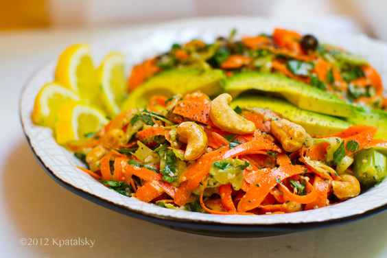 Shredded Carrot Salad
 Shredded Carrot Salad Duo His & Hers