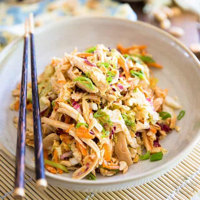 Shredded Chicken Salad
 Asian Shredded Chicken Salad • The Healthy Foo