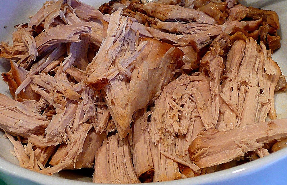 Shredded Pork Loin
 Living the life in Saint Aignan Steamed pork “barbecue”