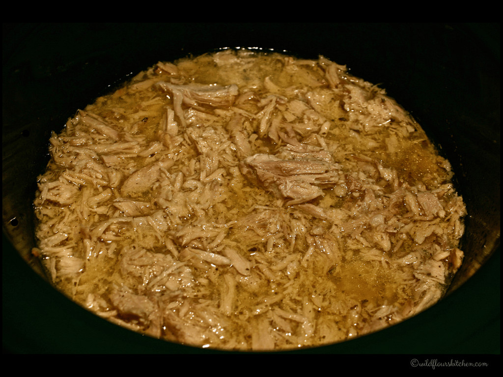 Shredded Pork Loin
 Double Barbecued Pulled Pork Sandwiches Slow Cooker