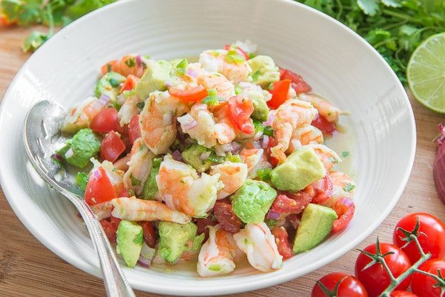 Shrimp And Avocado Salad
 Shrimp Avocado Salad From the Skinnytaste Cookbook