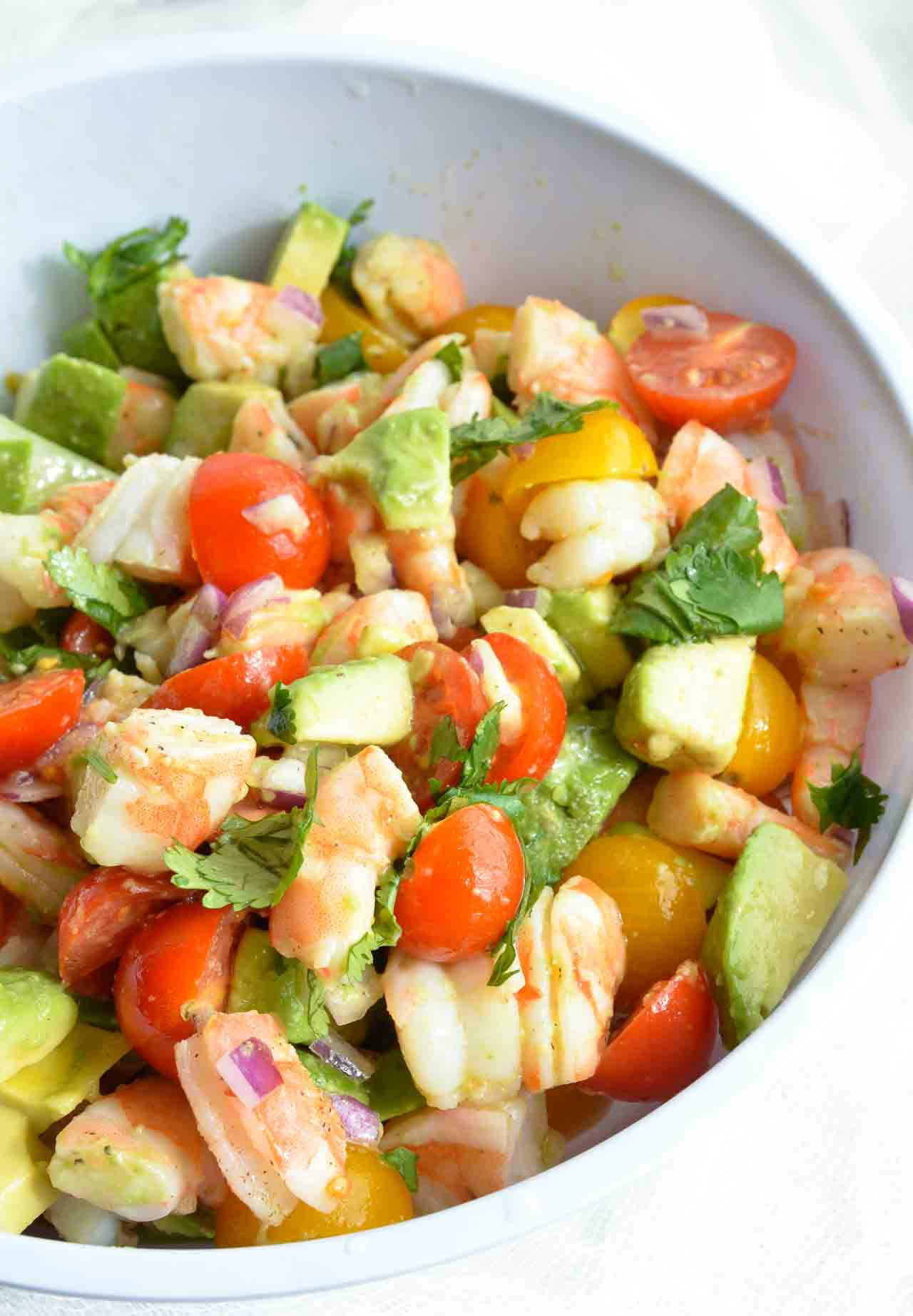 Shrimp And Avocado Salad
 Avocado Shrimp Salad Recipe WonkyWonderful