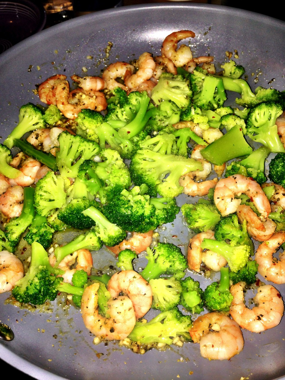 Shrimp And Broccoli
 late night broccoli shrimp pasta