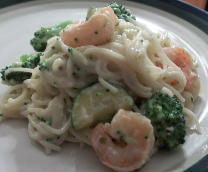 Shrimp And Broccoli Pasta
 Cook with Sara Pasta with Garlic Shrimp and Broccoli
