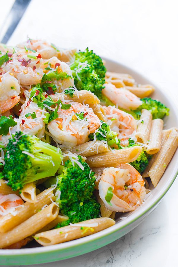 Shrimp And Broccoli Pasta
 Shrimp and Broccoli Pasta Recipe a fast dinner idea