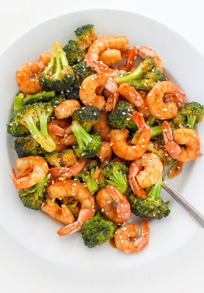 Shrimp And Broccoli Recipes
 20 Minute Skinny Sriracha Shrimp and Broccoli Baker by