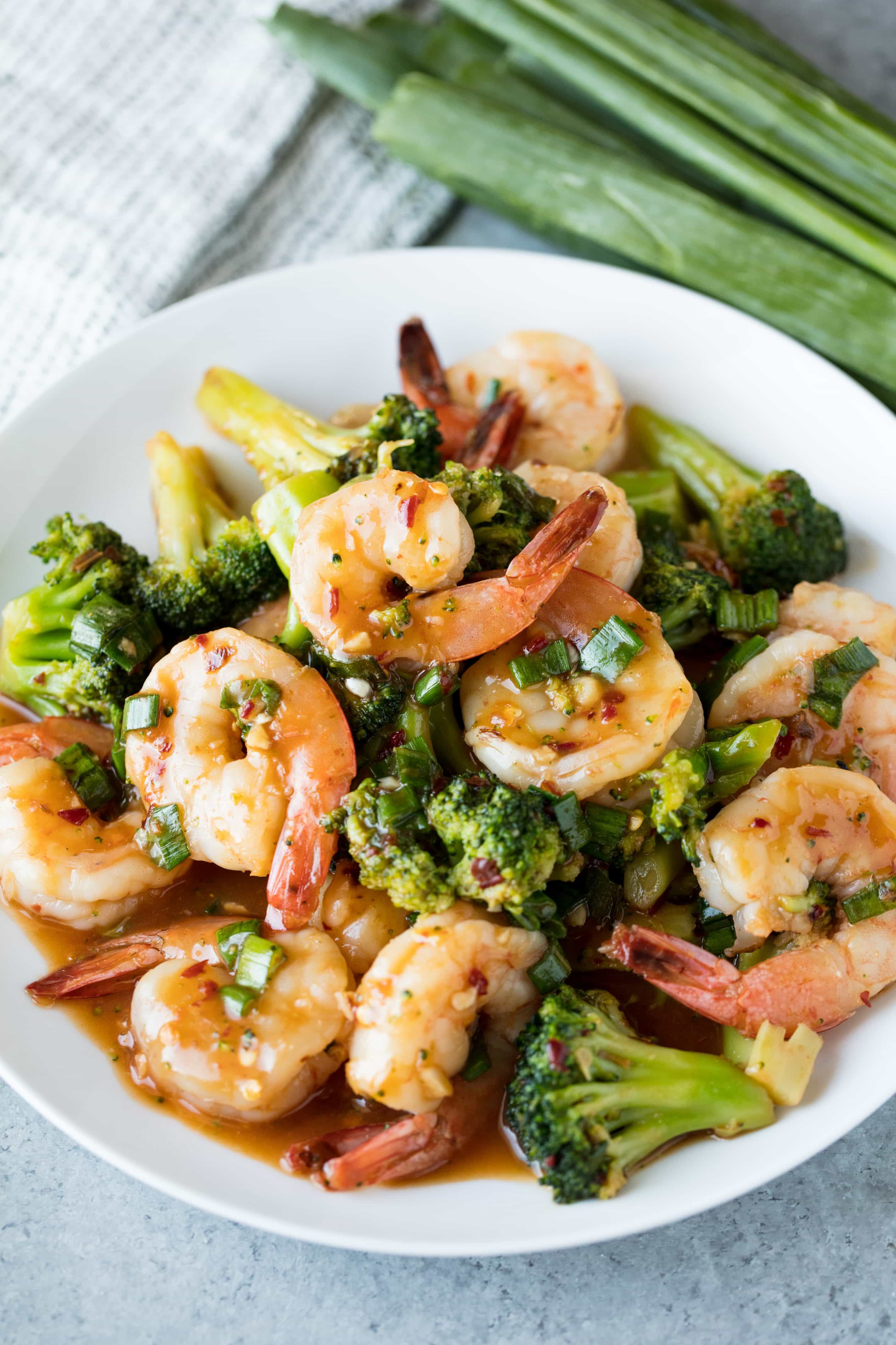 Shrimp And Broccoli
 Spicy Szechuan Shrimp and Broccoli