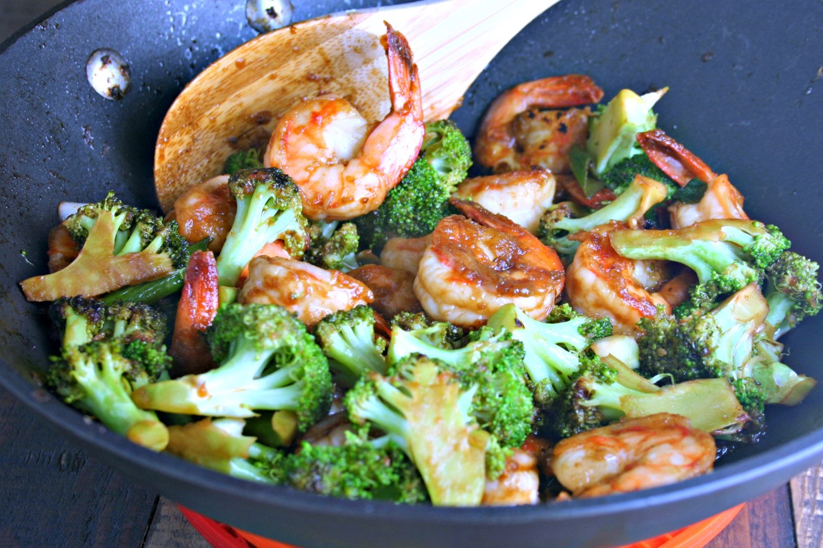 Shrimp And Broccoli
 Chinese Shrimp and Broccoli Stir Fry The Weary Chef