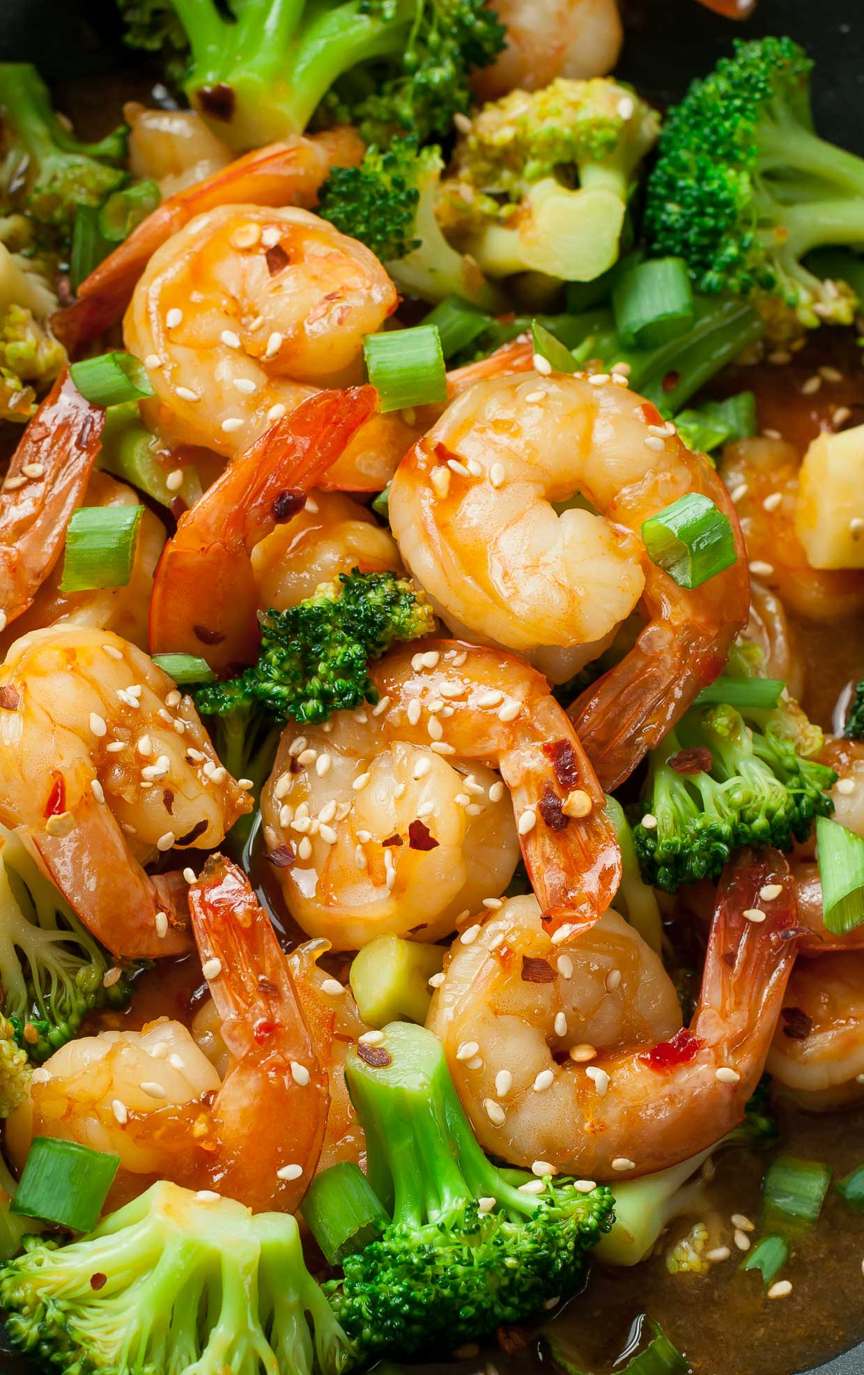 Shrimp And Broccoli
 Szechuan Shrimp and Broccoli Peas And Crayons