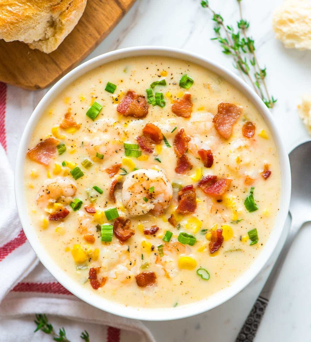 Shrimp And Corn Chowder
 Shrimp Corn Chowder