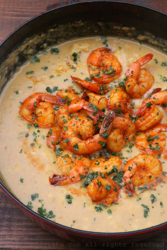 Shrimp And Corn Soup
 Shrimp and corn chowder Laylita s Recipes