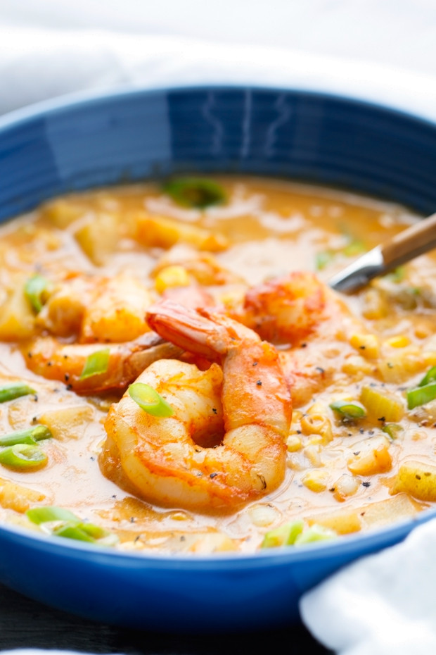 Shrimp And Corn Soup
 Shrimp and Corn Chowder Recipe