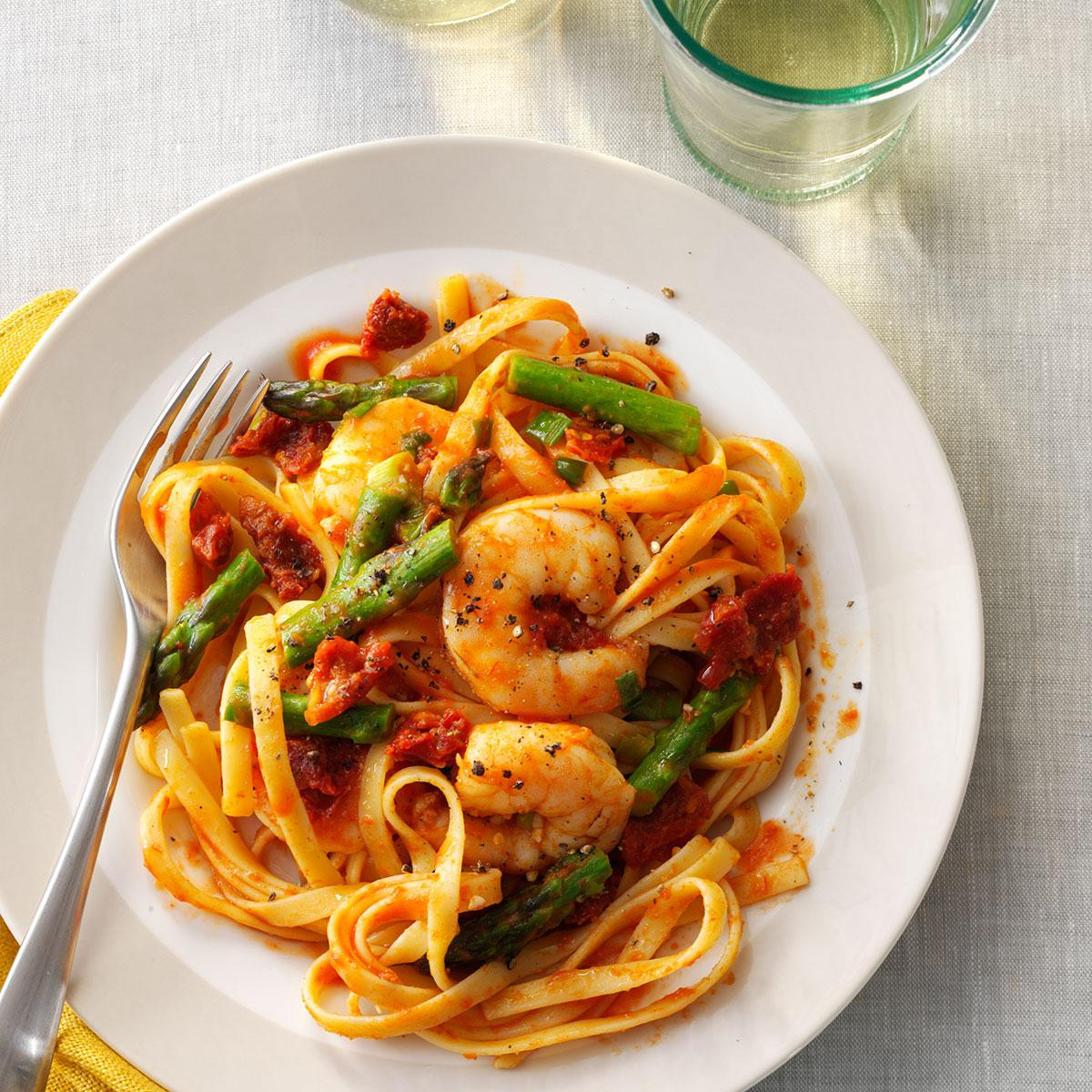 Shrimp And Pasta Dishes
 Mediterranean Shrimp n Pasta Recipe