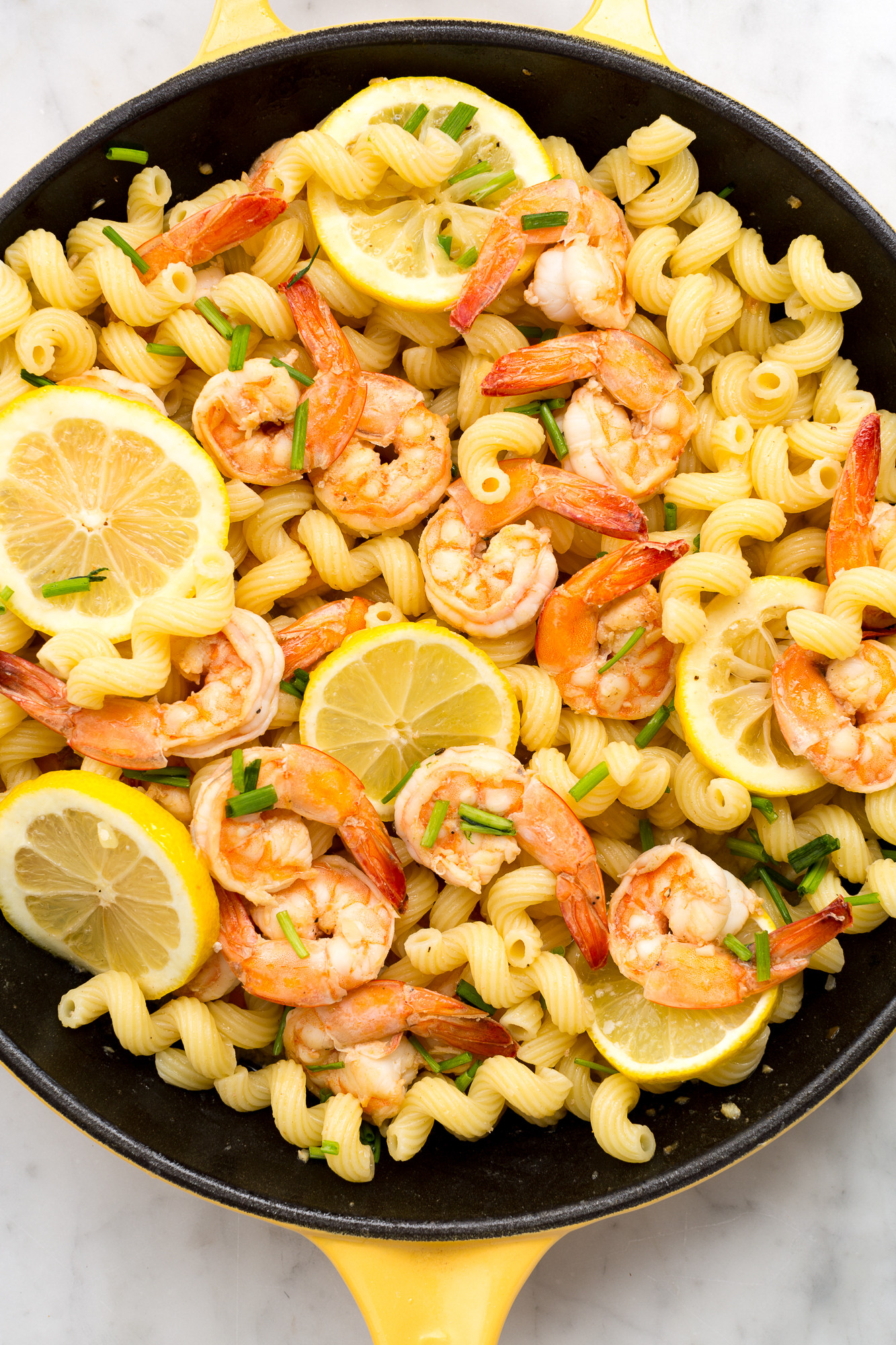 Shrimp And Pasta Dishes
 Best Lemony Shrimp Cavatappi Recipe How to Make Lemony