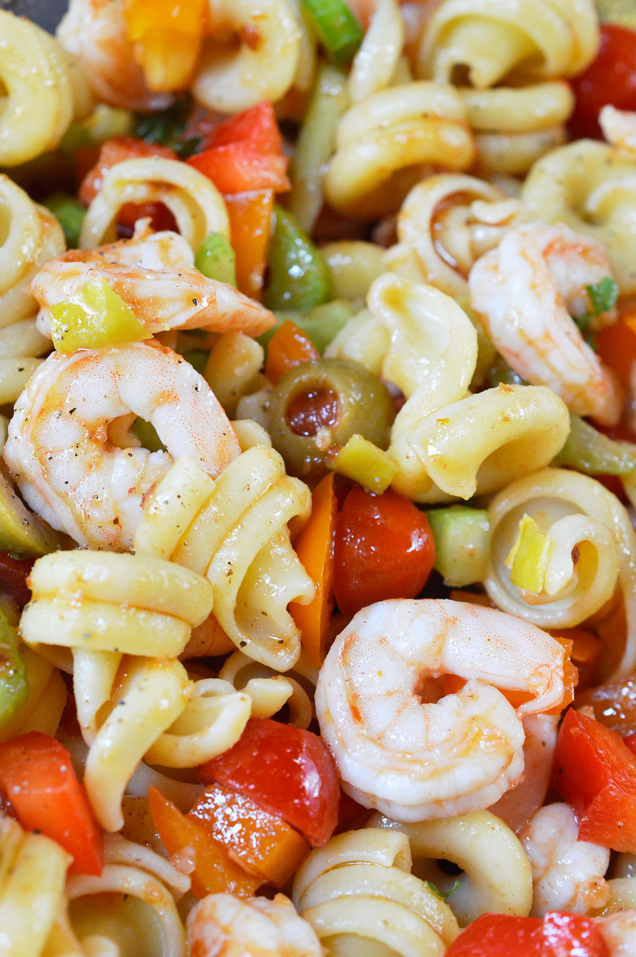 Shrimp And Pasta Salad
 Bloody Mary Shrimp Pasta Salad WonkyWonderful