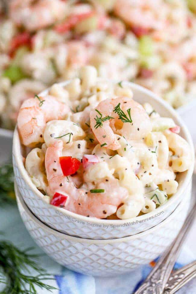 Shrimp And Pasta Salad
 Shrimp Pasta Salad Spend With Pennies