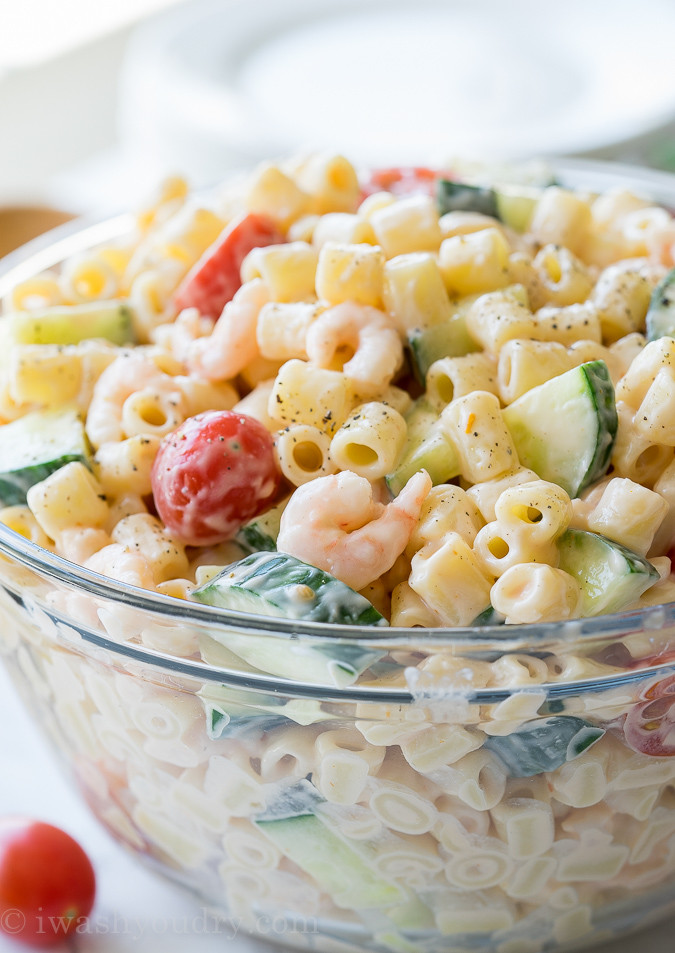 Shrimp And Pasta Salad
 Shrimp Pasta Salad