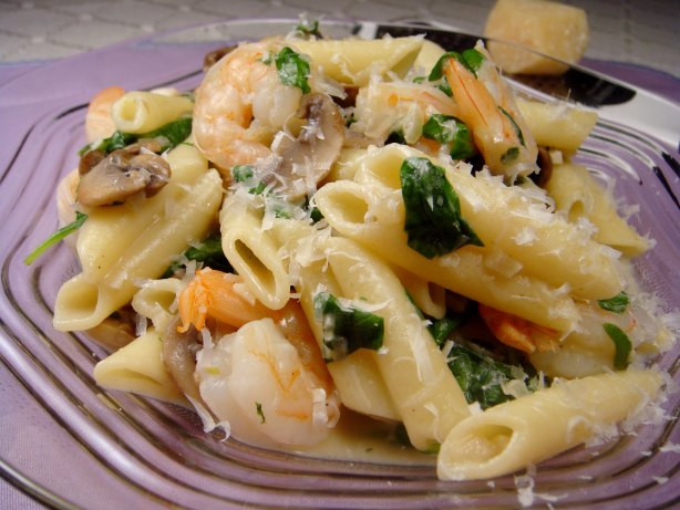 Shrimp And Spinach Pasta
 Creamy Shrimp And Spinach Pasta Recipe Food