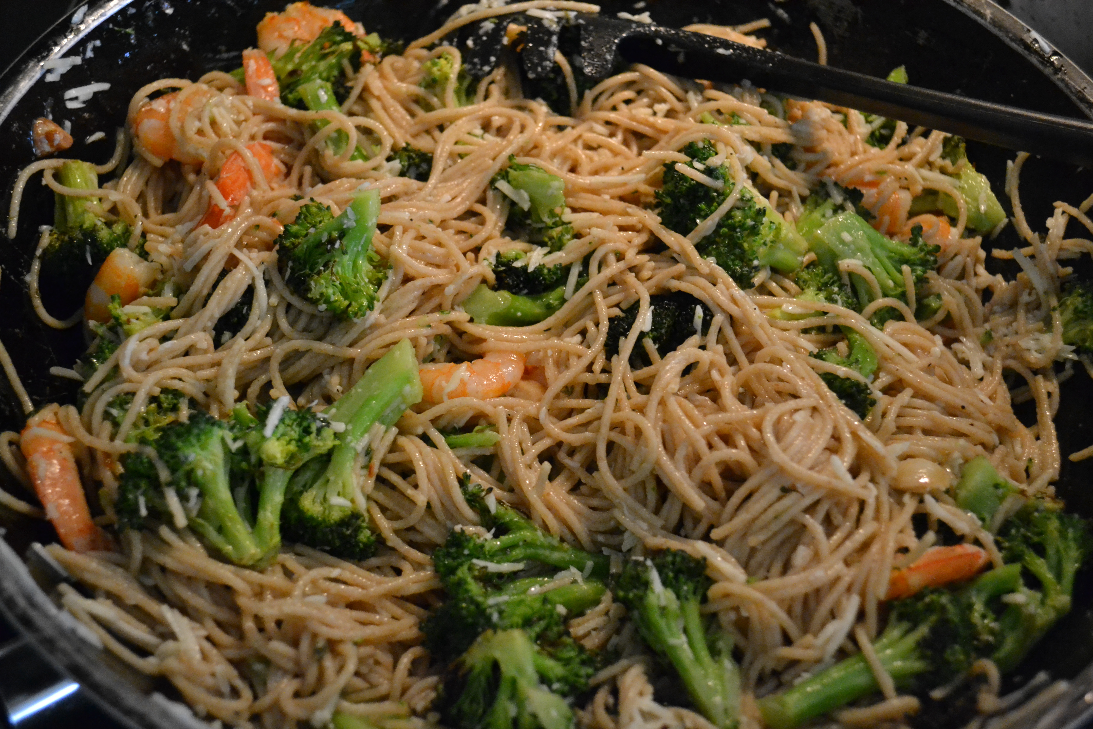 Shrimp Broccoli Pasta
 Roasted Shrimp Broccoli & Garlic Pasta
