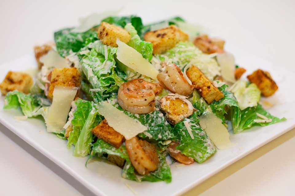 Shrimp Caesar Salad
 Grilled Shrimp Caesar Salad