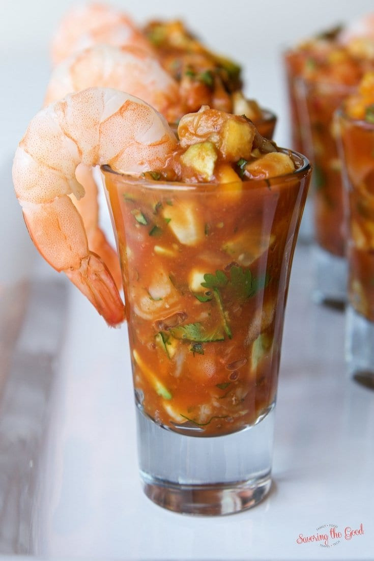 Shrimp Cocktail Appetizer
 Mexican Shrimp Cocktail Shooters