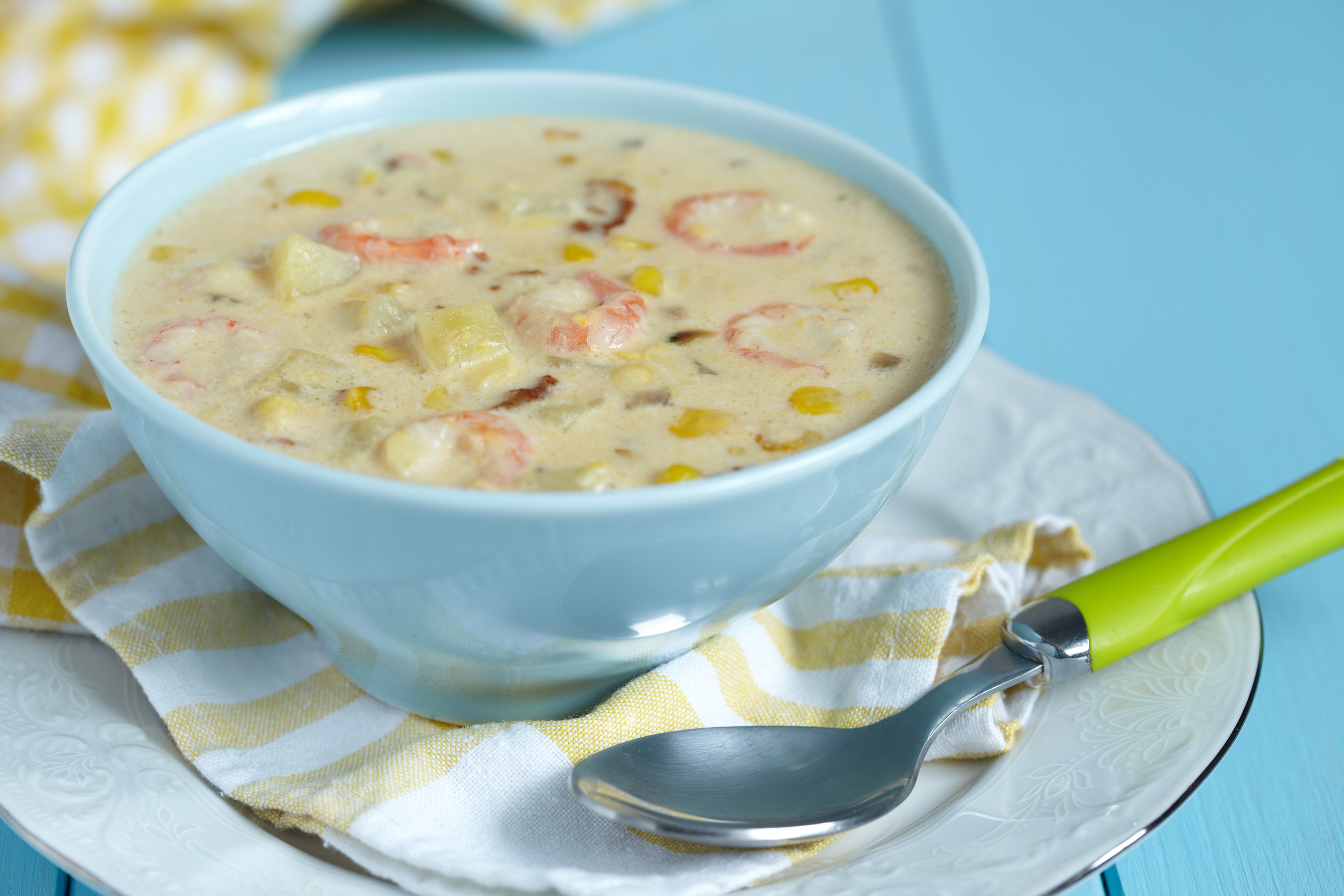 Shrimp Corn Chowder
 Shrimp & Corn Chowder