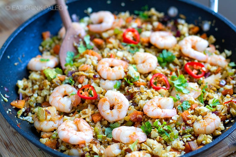 Shrimp Fried Rice Recipe
 Lemongrass Cauliflower Shrimp Fried Rice Paleo Whole30