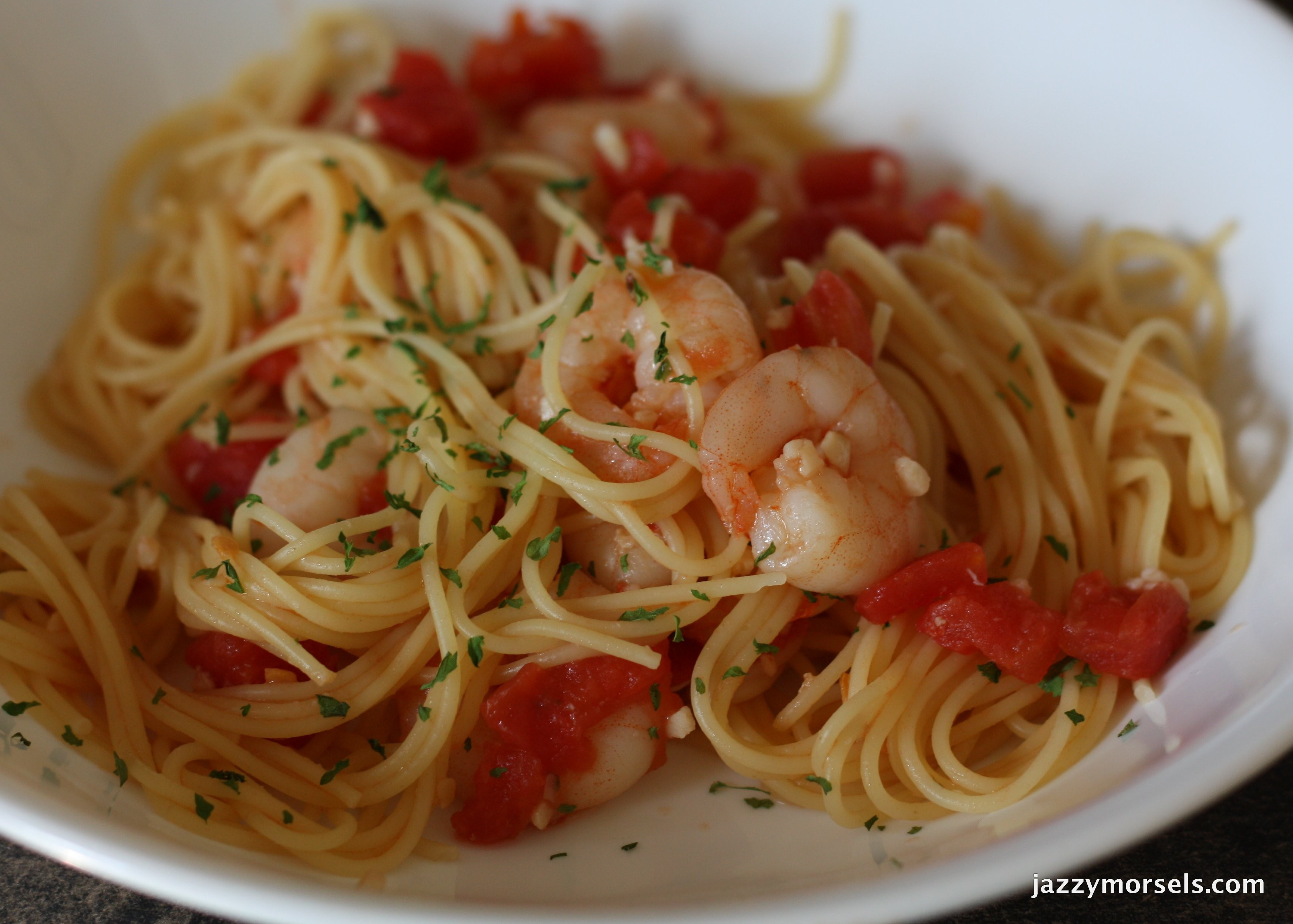 Shrimp Pasta Sauce
 Shrimp Pasta with Hot Garlic Sauce – Jazzy Morsels