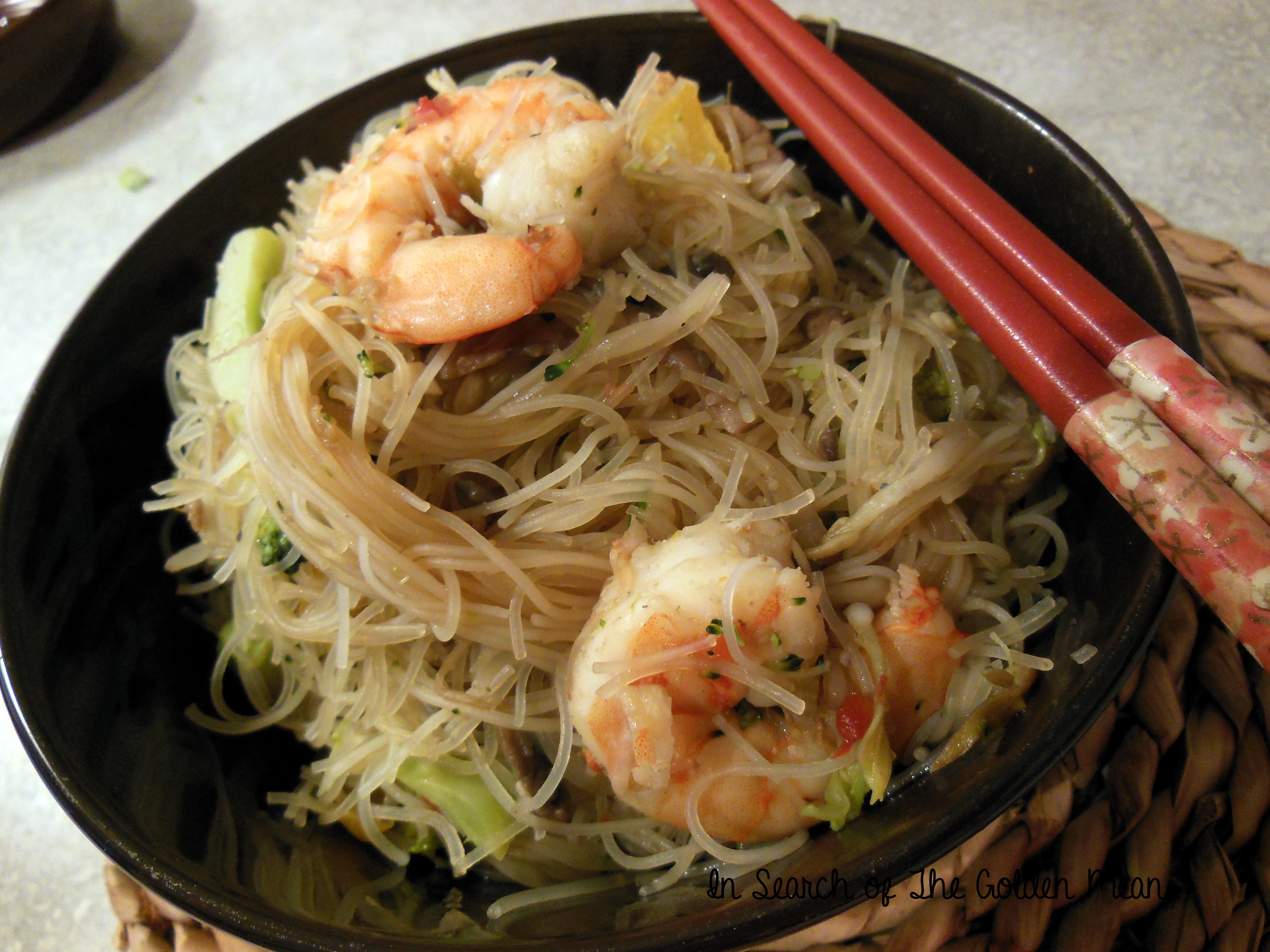 Shrimp Rice Noodles
 Beef and Shrimp Stir Fry with Rice Noodles