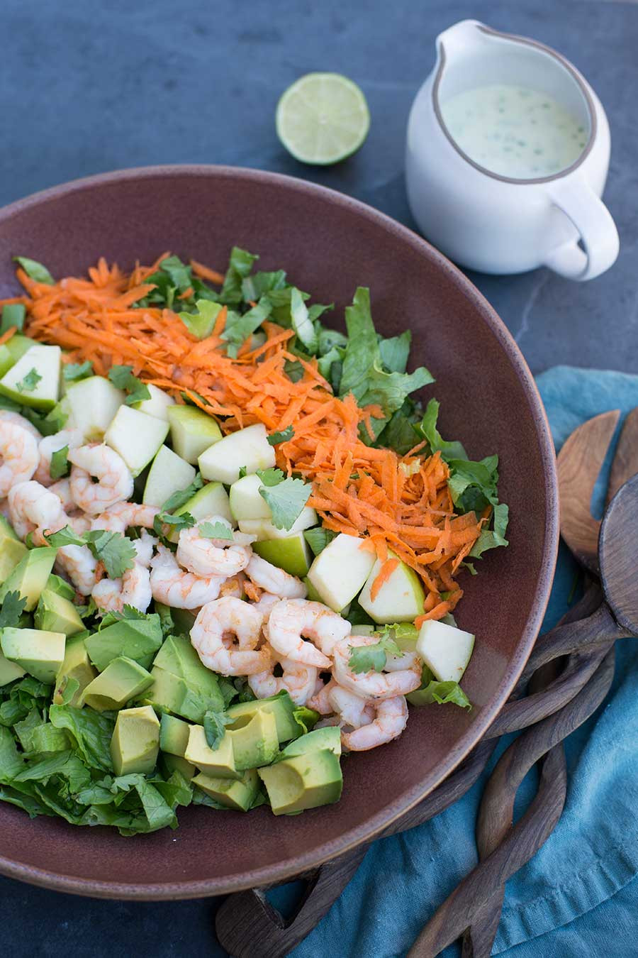 Shrimp Salad Dressing
 Shrimp Salad with Cilantro Lime Ranch Dressing