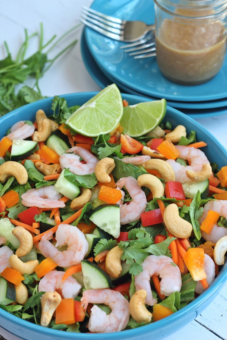 Shrimp Salad Dressing
 Thai Shrimp Salad Almond Dressing Paleo Whole30