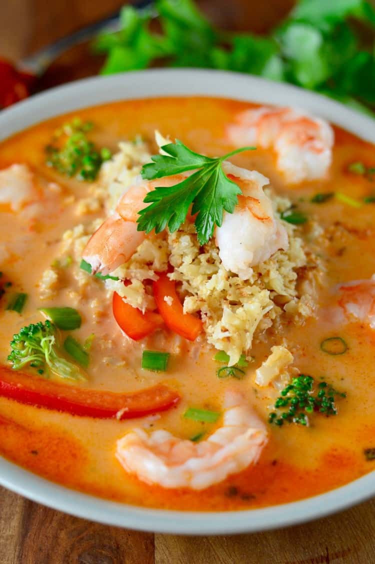 Shrimp Soup Recipes
 Coconut Red Curry Shrimp Soup Guest Blog by Real Food