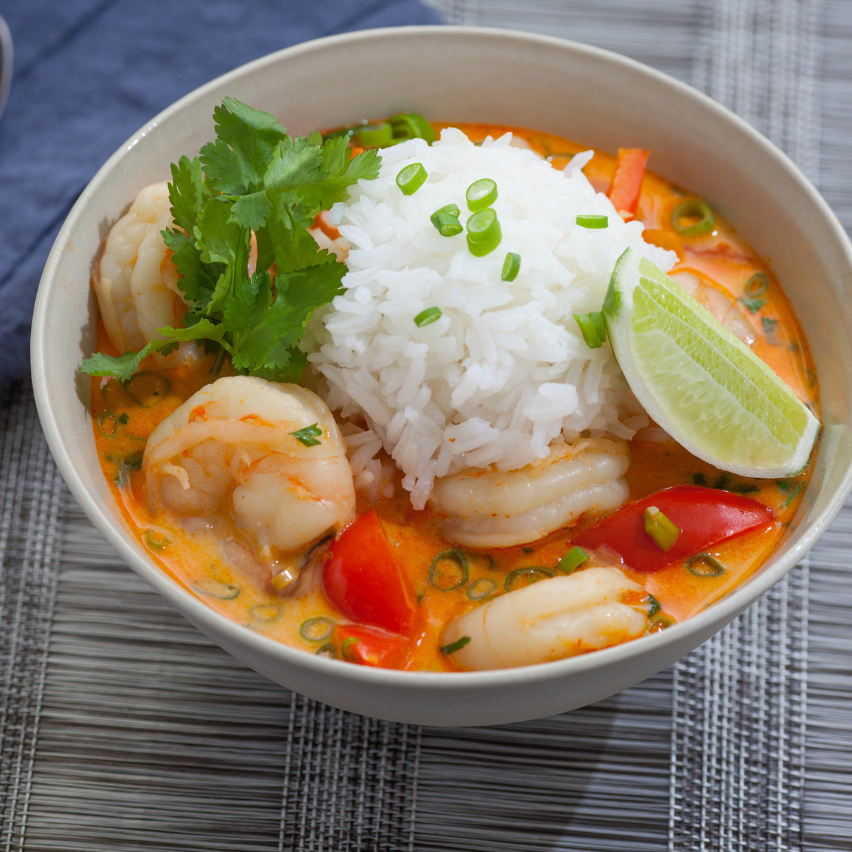 Shrimp Soup Recipes
 Recipe Thai Shrimp Soup with Coconut Lemongrass & Red