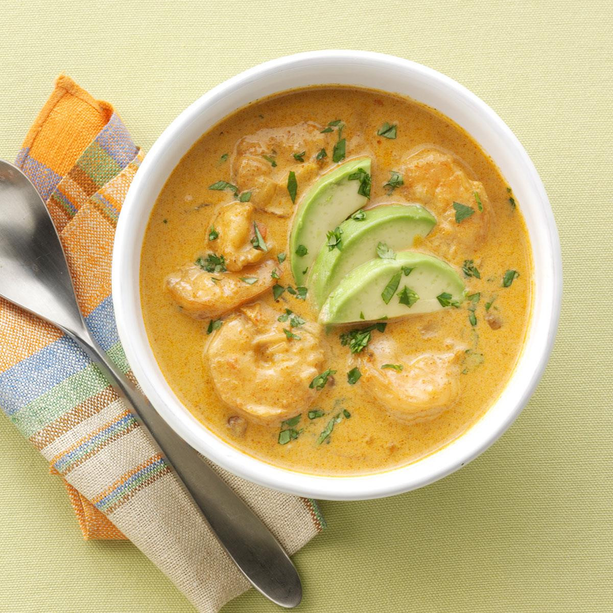 Shrimp Soup Recipes
 Mexican Shrimp Bisque Recipe