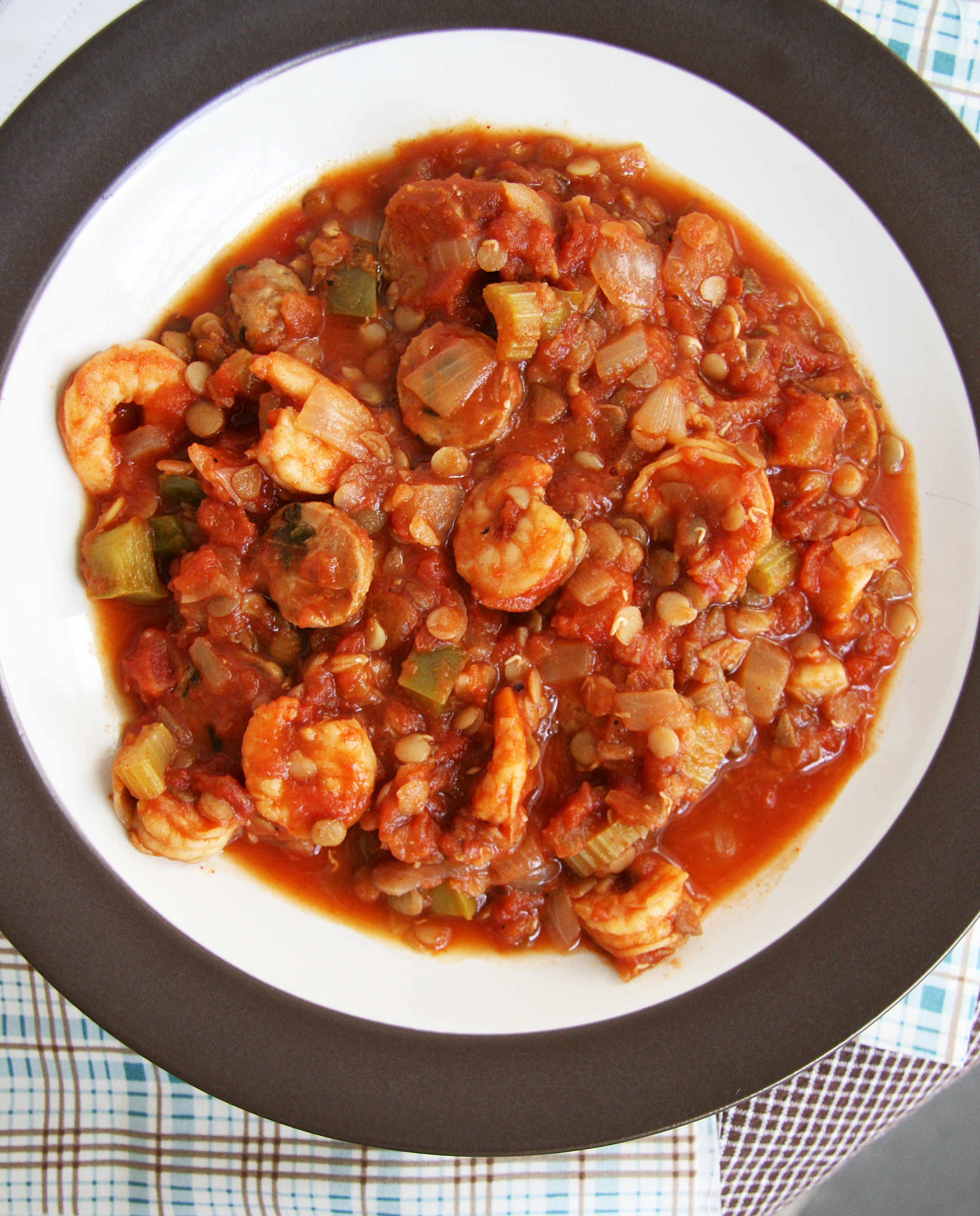 Shrimp Stew Recipe
 Smokey Tomato and Shrimp Stew