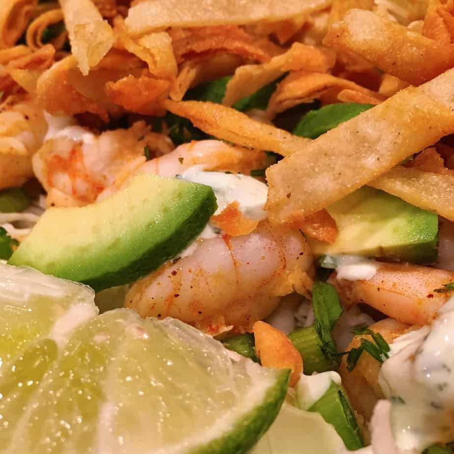 Shrimp Taco Salad
 Shrimp Taco Salad