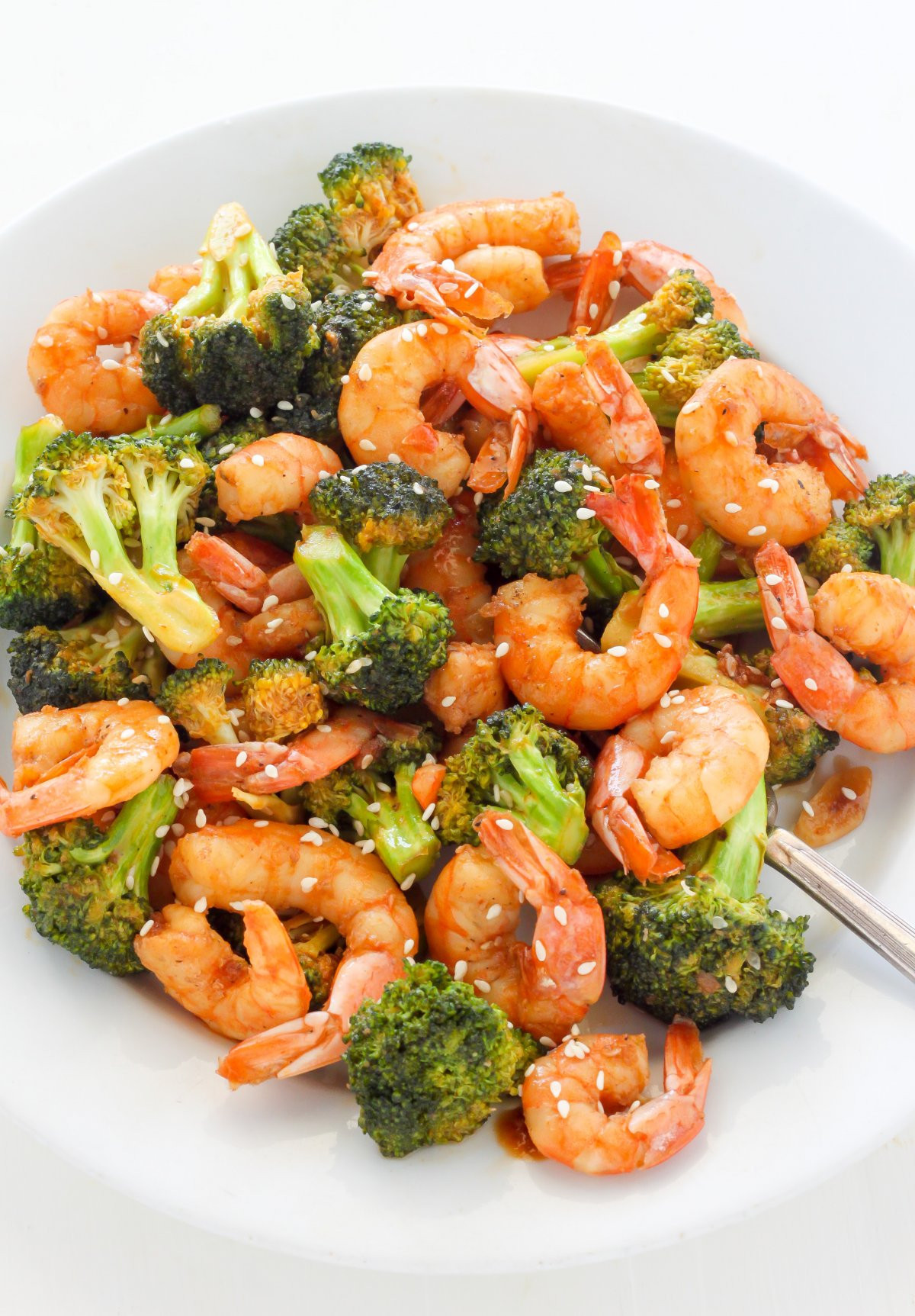 Shrimp With Broccoli
 20 Minute Skinny Sriracha Shrimp and Broccoli Baker by