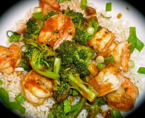 Shrimp With Broccoli
 The Briny Lemon Shrimp and Broccoli with Black Bean Sauce