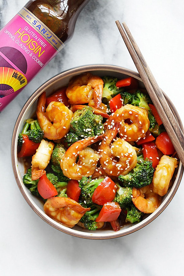 Shrimp With Broccoli
 Hoisin Shrimp with Broccoli