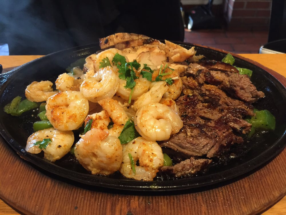 Shrimps And Prime Rib
 Prime RibShrimpChicken Mix Fajitas Yelp