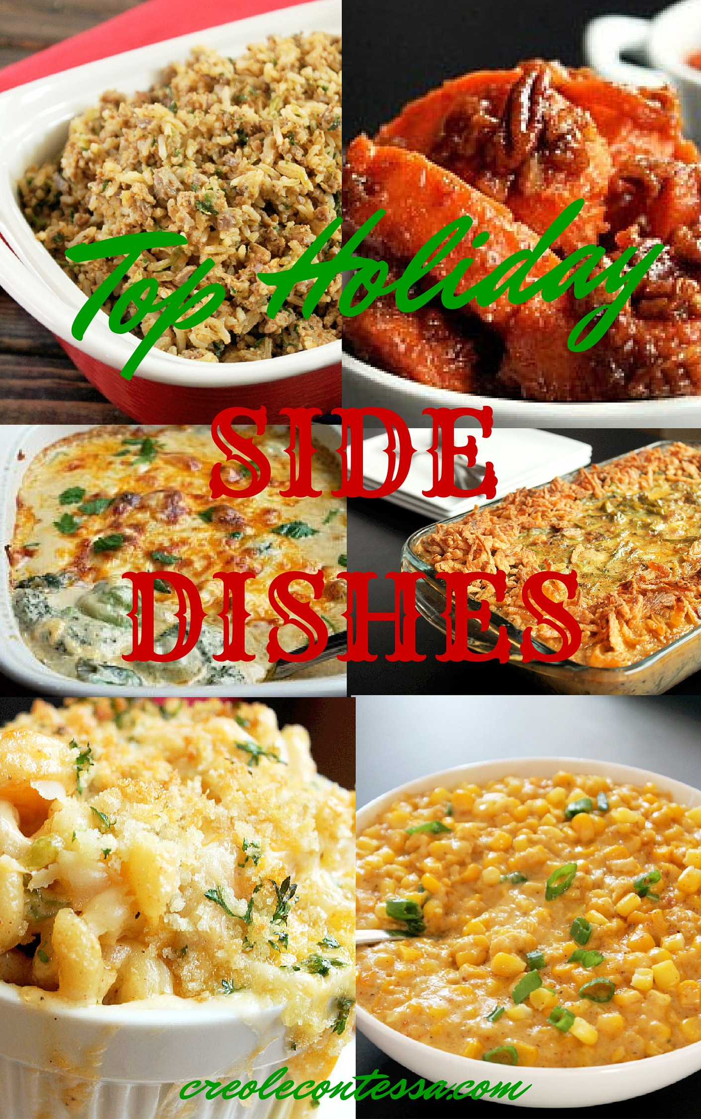 Side Dishes For Christmas
 Holiday Side Dishes Creole Contessa