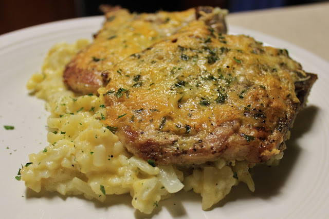 Side Dishes For Pork Chops
 Pork chop hash brown casserole delicousness