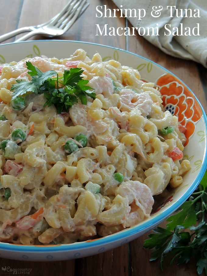 Side Dishes For Shrimp
 Shrimp & Tuna Macaroni Salad