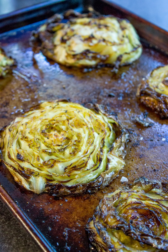 Side Dishes For Steak Dinner
 Crispy Roasted Cabbage Steaks Dinner then Dessert