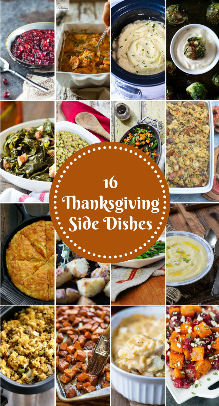 Side Dishes Thanksgiving
 16 Thanksgiving Side Dish Recipes