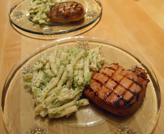 Sides With Pork Chops
 Pork Chops and Broccoli Pasta Tim & Victor s Totally