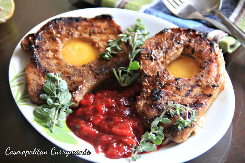 Sides With Pork Chops
 Sunny Side Up Pork Chops