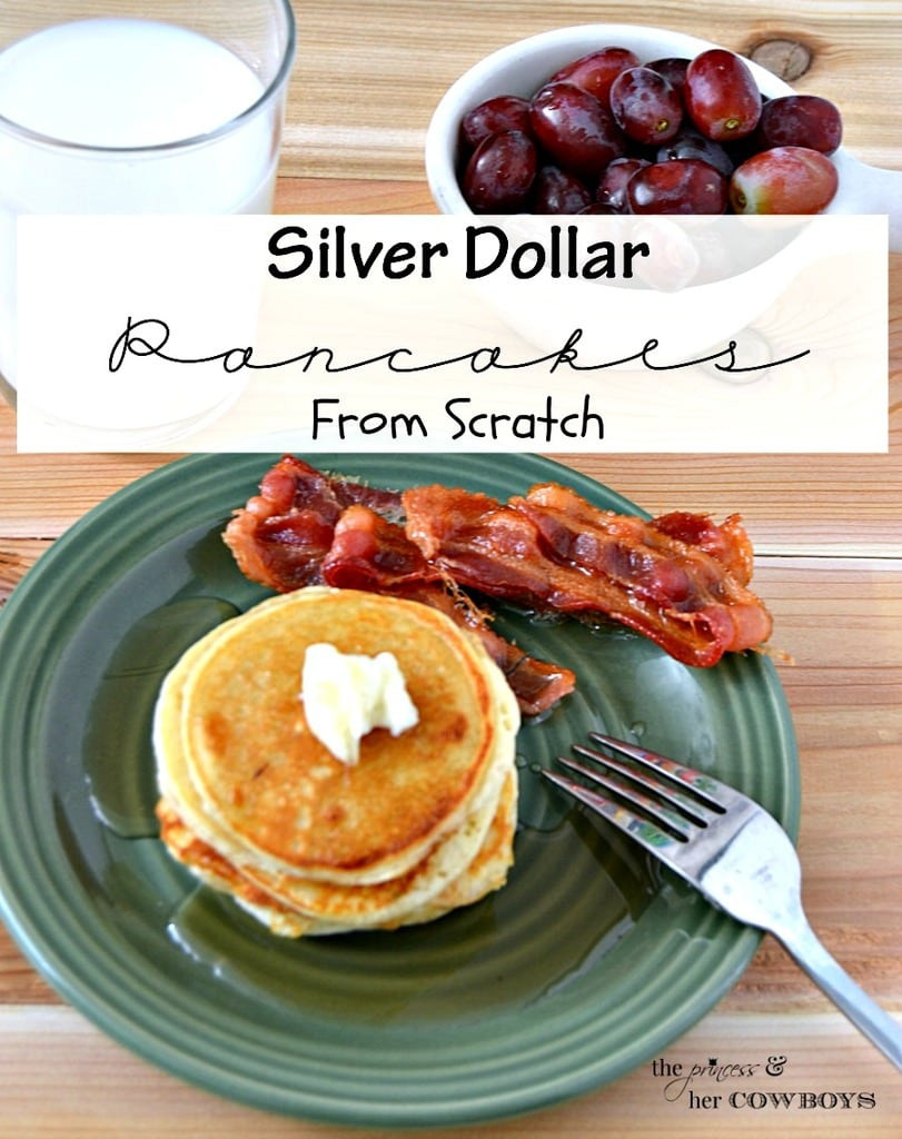 Silver Dollar Pancakes
 Inspiration Monday Party