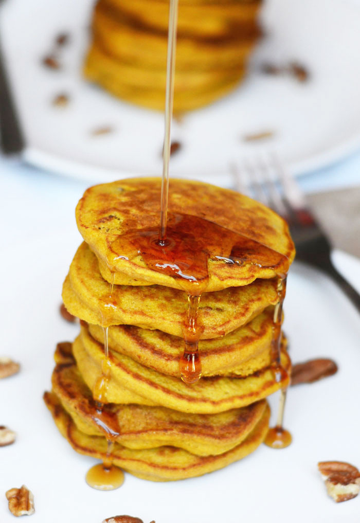 Silver Dollar Pancakes
 Silver Dollar Pumpkin Crunch Pancakes Fit Foo Finds