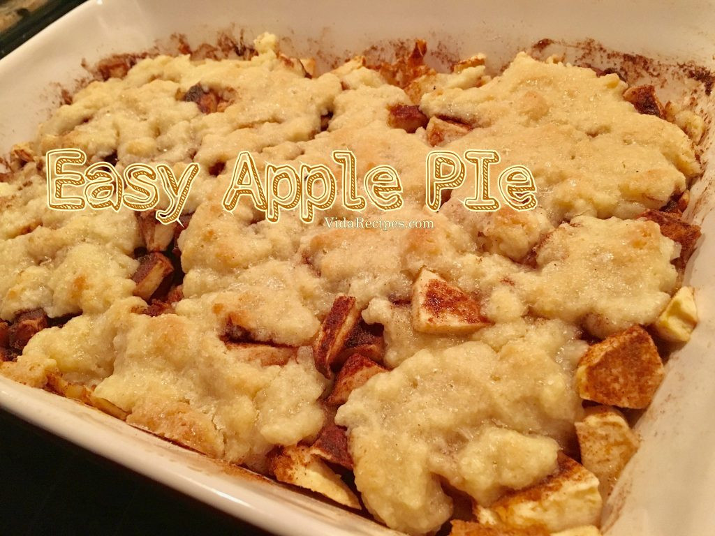 Simple Apple Pie
 Easy Apple Pie Tastes Just Like Gramma s